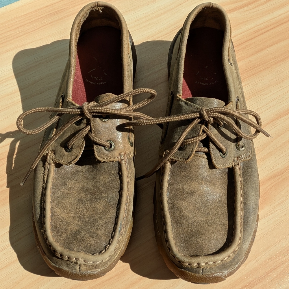 Twisted X Boots Brand WoMen's Brown Leather Shoes